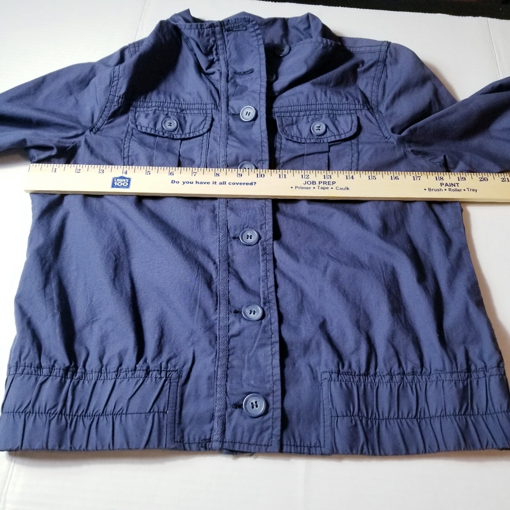 MAURICES BLUE UTILITY JACKET SIZE MEDIUM - Picture 8 of 14